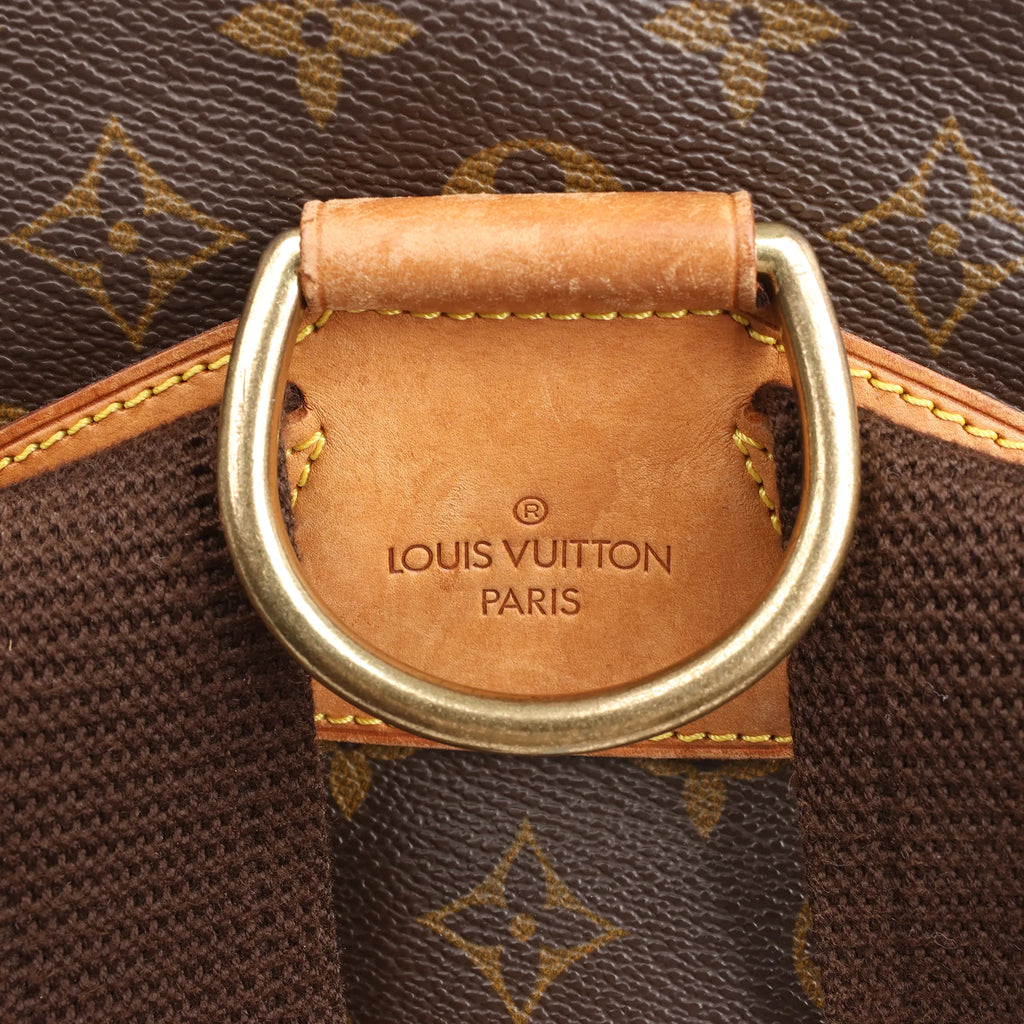 Louis Vuitton Montsouris GM Monogram Canvas Vintage Backpack in Brown M51135