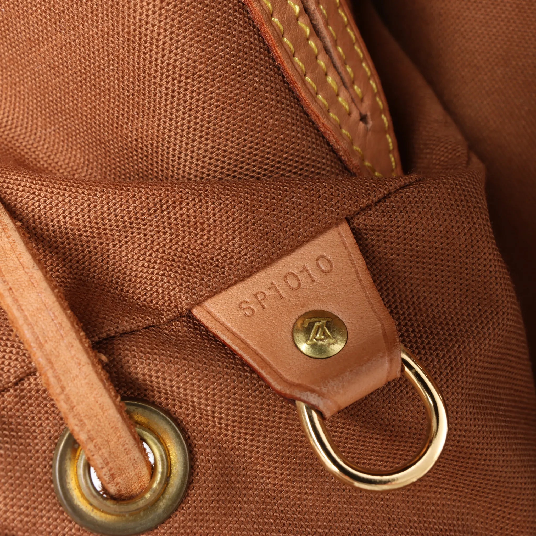 Louis Vuitton Montsouris GM Monogram Canvas Vintage Backpack in Brown M51135