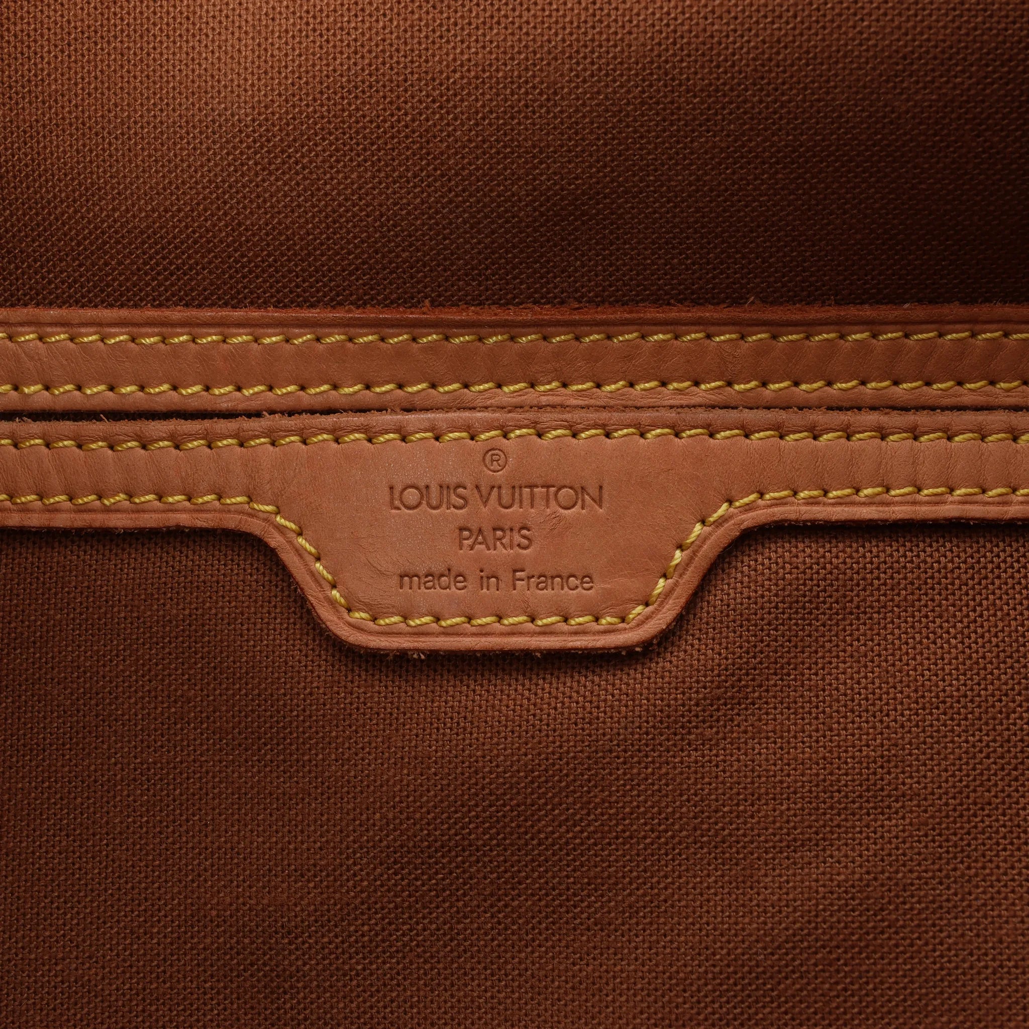 Louis Vuitton Montsouris GM Monogram Canvas Vintage Backpack in Brown M51135