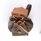 Louis Vuitton Montsouris GM Monogram Canvas Vintage Backpack in Brown M51135