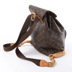 Louis Vuitton Montsouris GM Monogram Canvas Vintage Backpack in Brown M51135