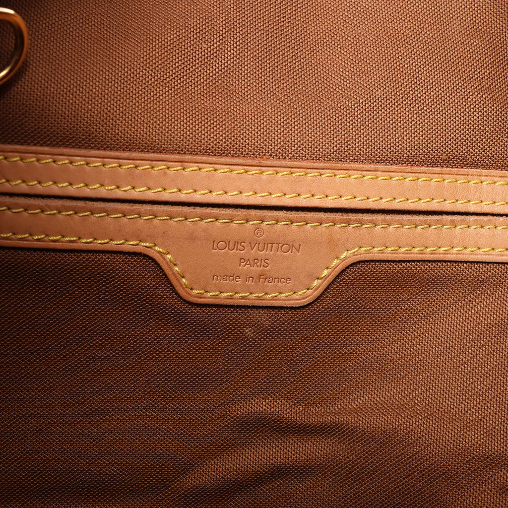 Louis Vuitton Montsouris GM Monogram Canvas Vintage Backpack in Brown M51135