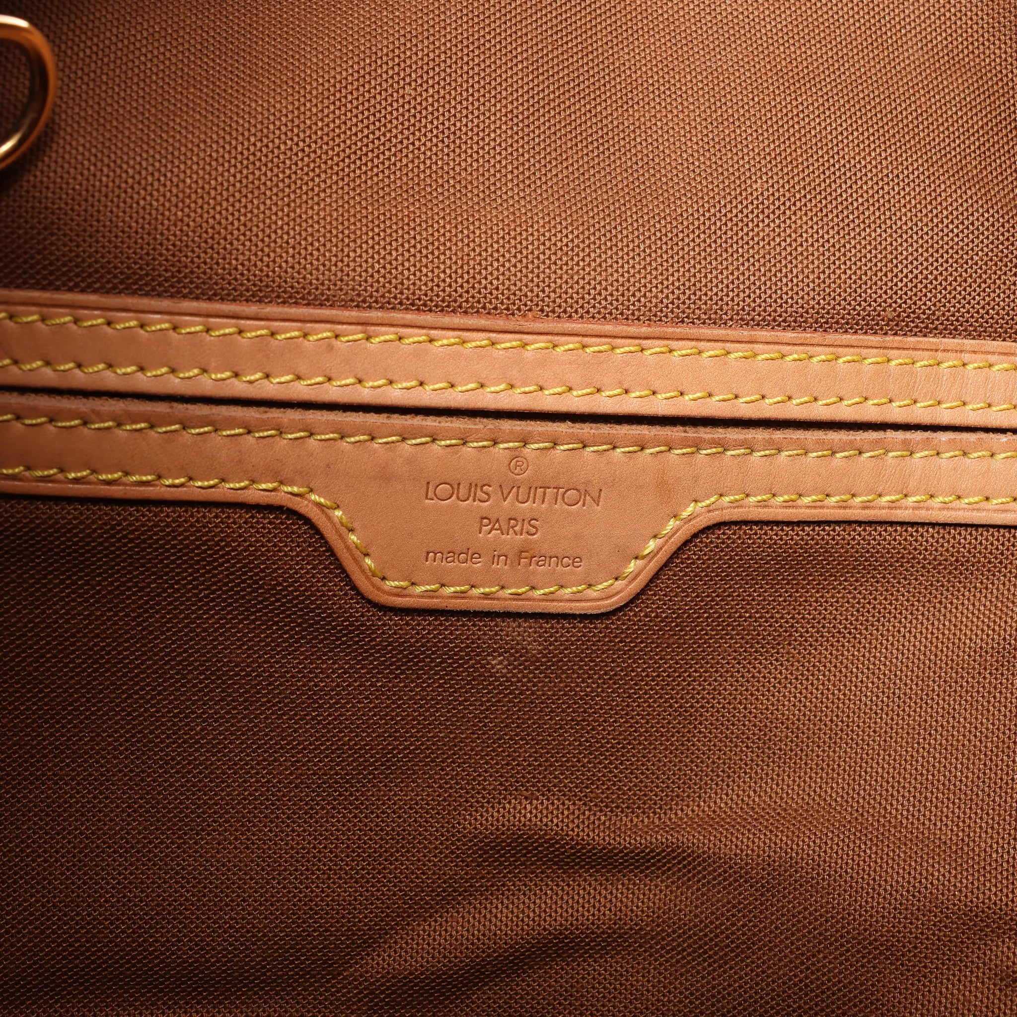 Louis Vuitton Montsouris GM Monogram Canvas Vintage Backpack in Brown M51135