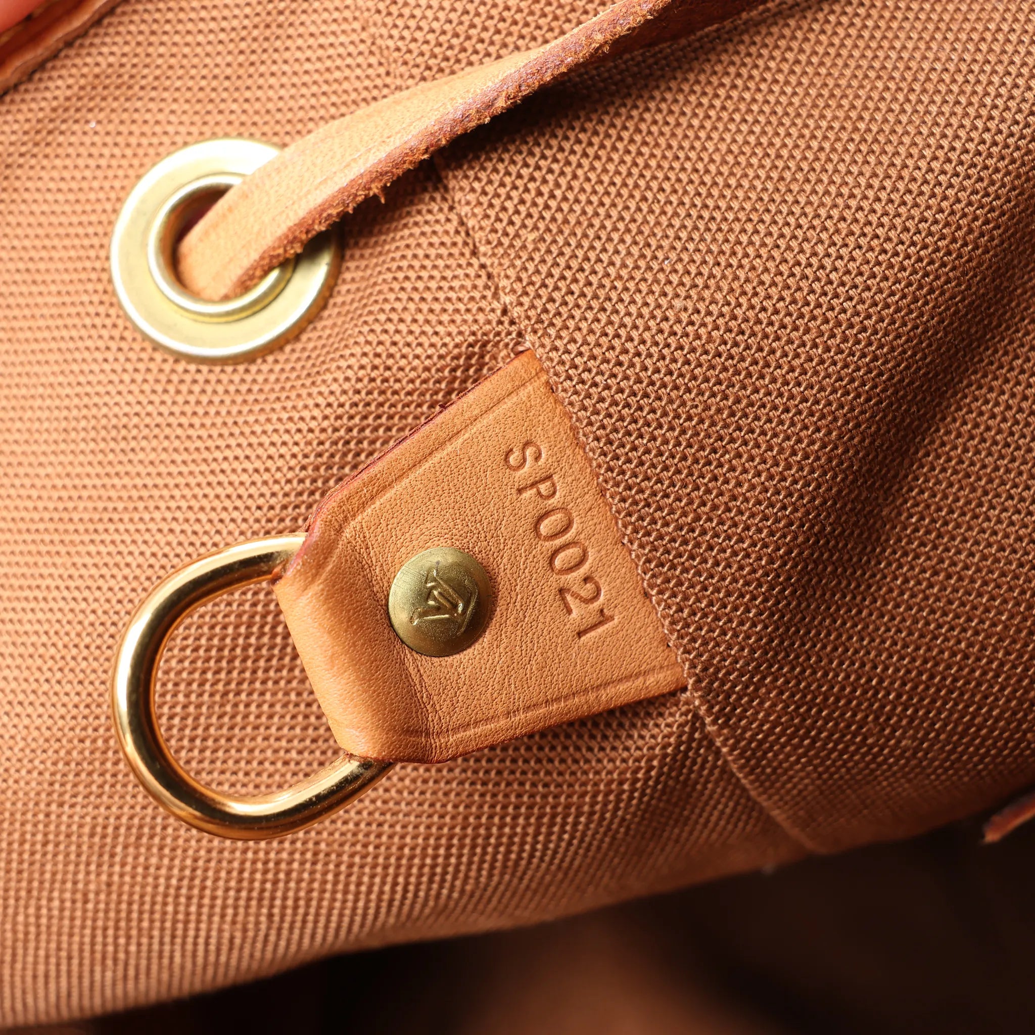 Louis Vuitton Montsouris GM Monogram Canvas Vintage Backpack in Brown M51135