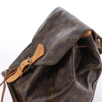 Louis Vuitton Montsouris GM Monogram Canvas Vintage Backpack in Brown M51135