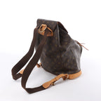 Louis Vuitton Montsouris GM Monogram Canvas Vintage Backpack in Brown M51135