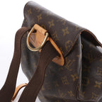 Louis Vuitton Montsouris GM Monogram Canvas Vintage Backpack in Brown M51135