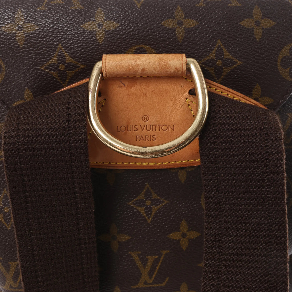Louis Vuitton Montsouris GM Monogram Canvas Vintage Backpack in Brown M51135