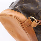 Louis Vuitton Montsouris GM Monogram Canvas Vintage Backpack in Brown M51135