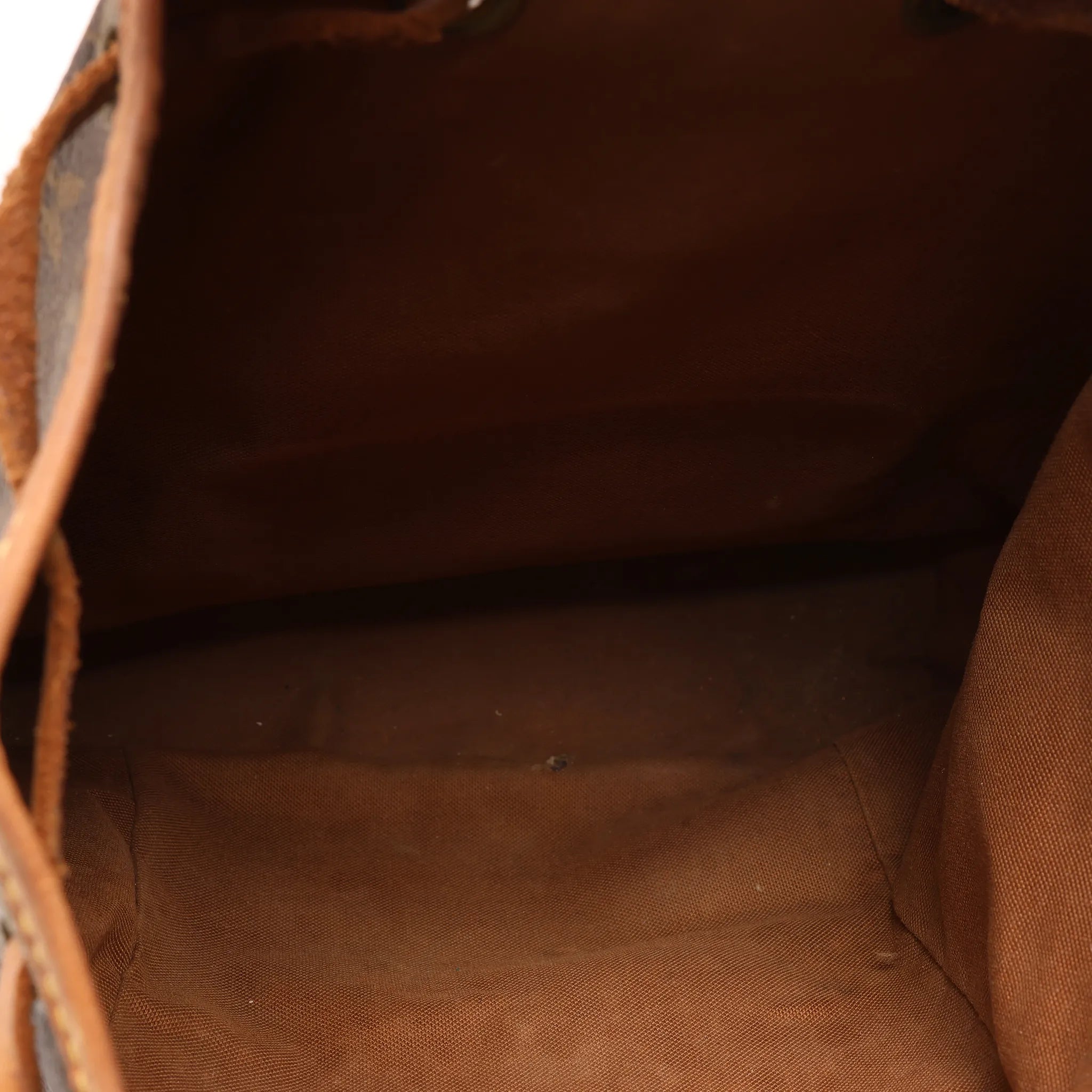Louis Vuitton Montsouris MM Monogram Canvas Vintage Backpack in Brown M51136