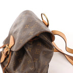 Louis Vuitton Montsouris MM Monogram Canvas Vintage Backpack in Brown M51136