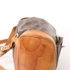 Louis Vuitton Montsouris MM Monogram Canvas Vintage Backpack in Brown M51136