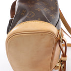 Louis Vuitton Montsouris MM Monogram Backpack in Brown M51136