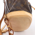 Louis Vuitton Montsouris MM Monogram Backpack in Brown M51136