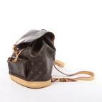 Louis Vuitton Montsouris MM Monogram Backpack in Brown M51136