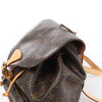 Louis Vuitton Montsouris MM Monogram Backpack in Brown M51136