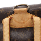Louis Vuitton Montsouris MM Monogram Backpack in Brown M51136