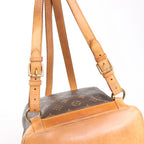 Louis Vuitton Montsouris MM Monogram Canvas Vintage Backpack in Brown M51136
