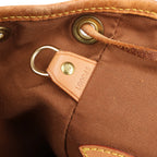 Louis Vuitton Montsouris MM Monogram Canvas Vintage Backpack in Brown M51136