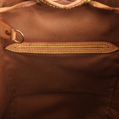 Louis Vuitton Montsouris MM Monogram Canvas Vintage Backpack in Brown M51136