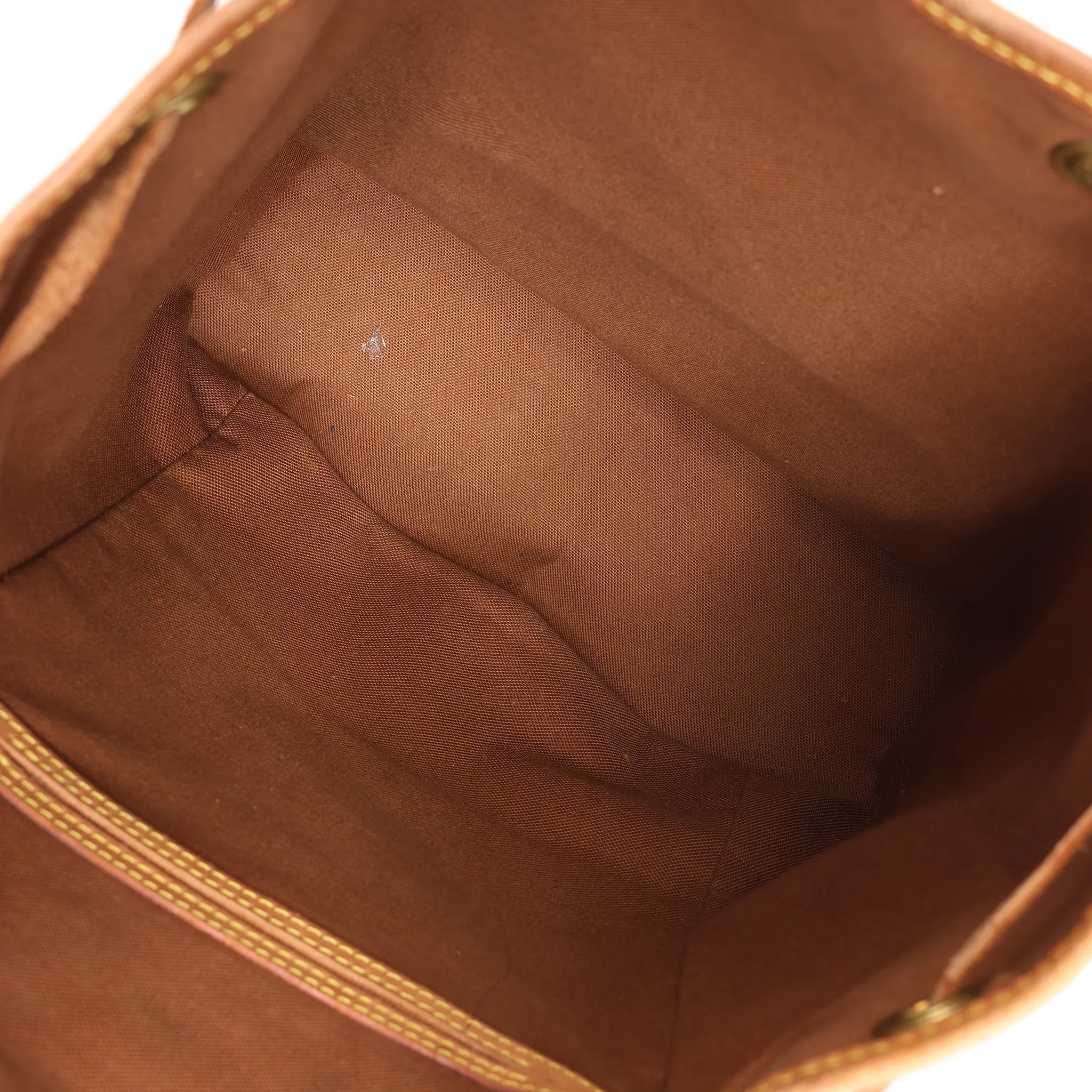Louis Vuitton Montsouris MM Monogram Canvas Vintage Backpack in Brown M51136