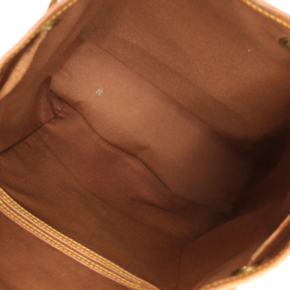 Louis Vuitton Montsouris MM Monogram Canvas Vintage Backpack in Brown M51136
