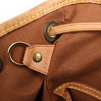 Louis Vuitton Montsouris MM Monogram Canvas Vintage Backpack in Brown M51136