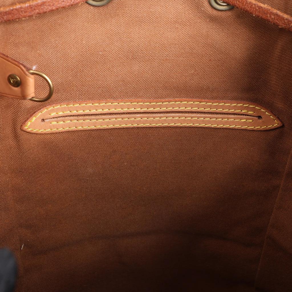 Louis Vuitton Monogram Canvas Montsouris Vintage MM Backpack M51136
