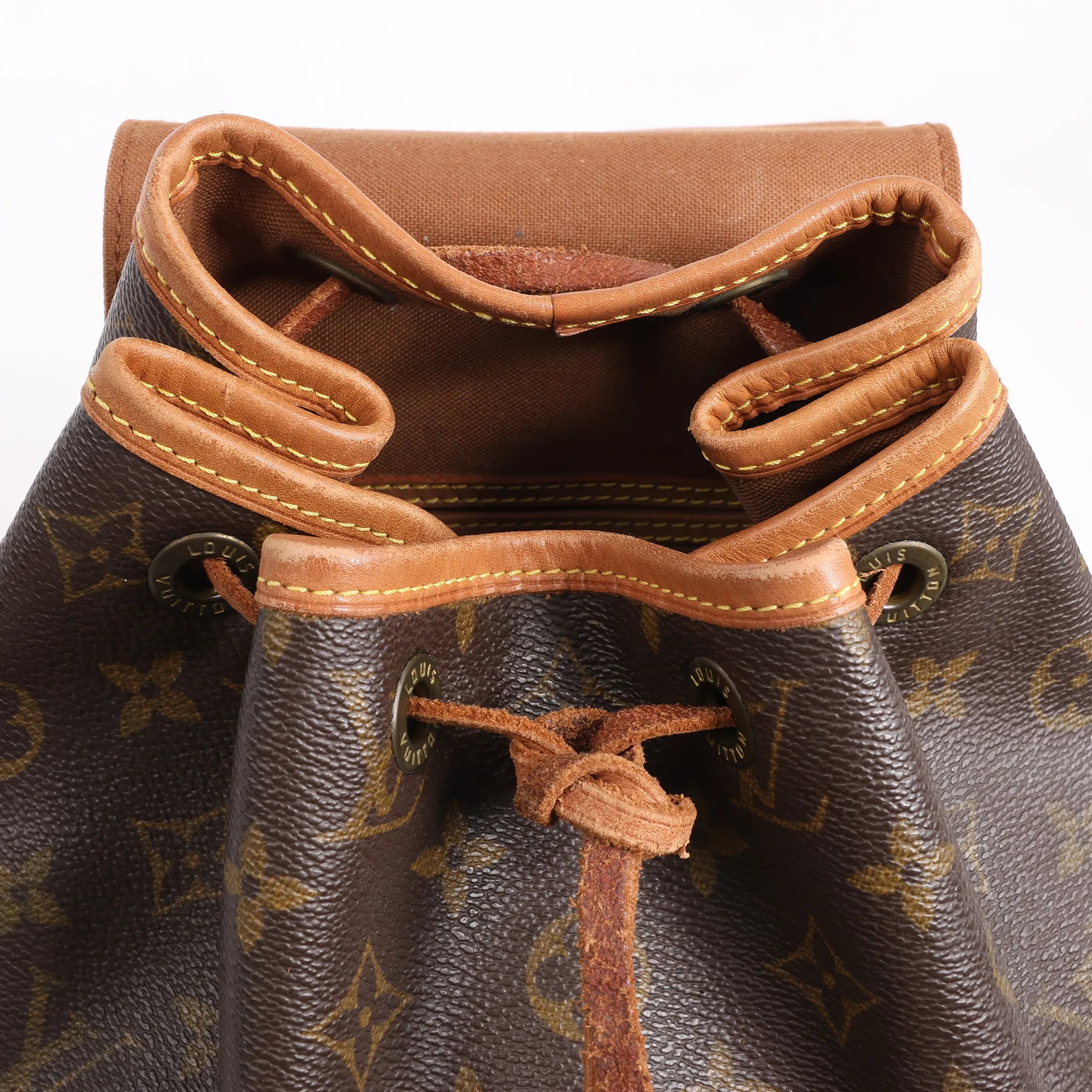 Louis Vuitton Monogram Canvas Montsouris Vintage MM Backpack M51136
