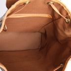 Louis Vuitton Montsouris MM Monogram Backpack in Brown M51136