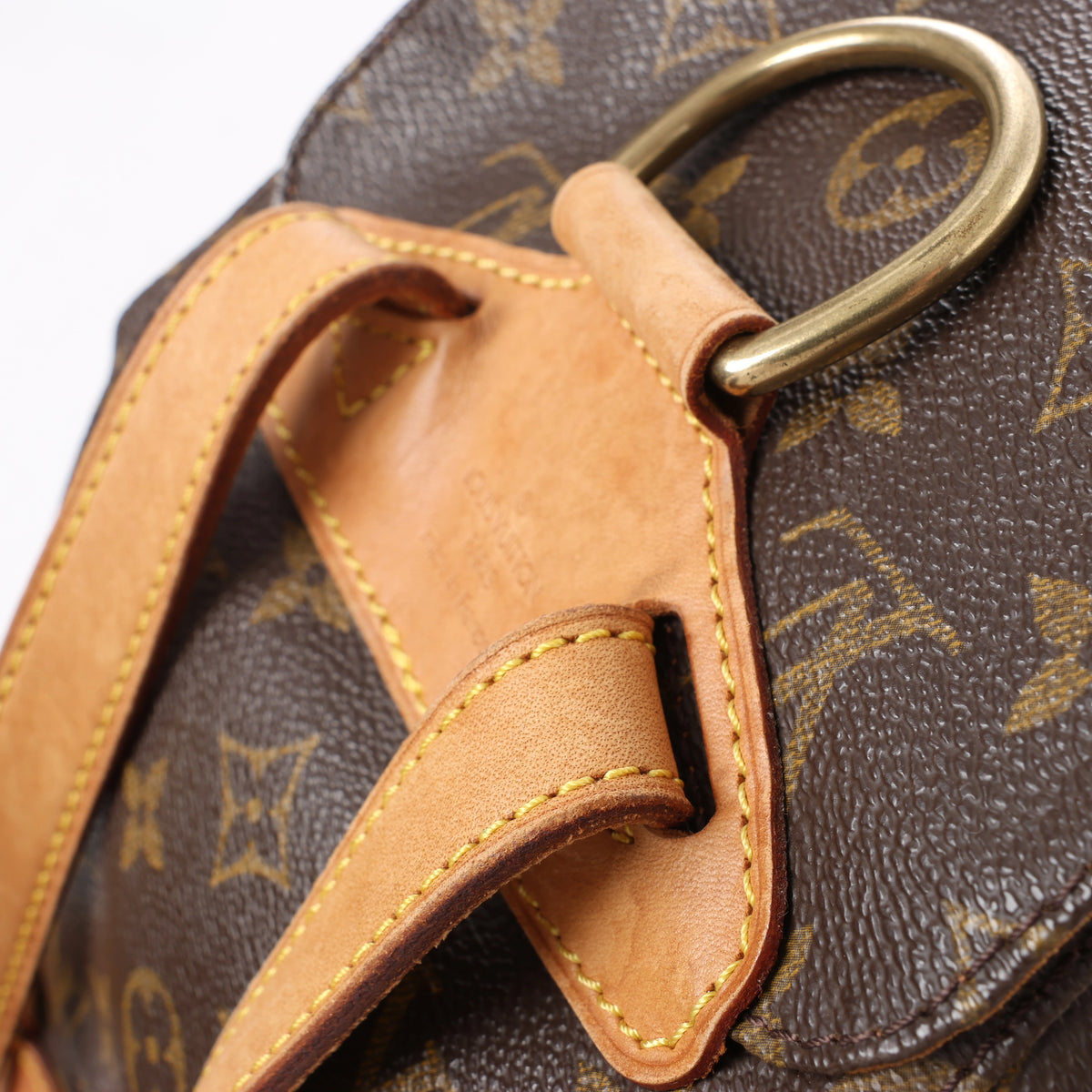 Louis Vuitton Montsouris MM Monogram Backpack in Brown M51136