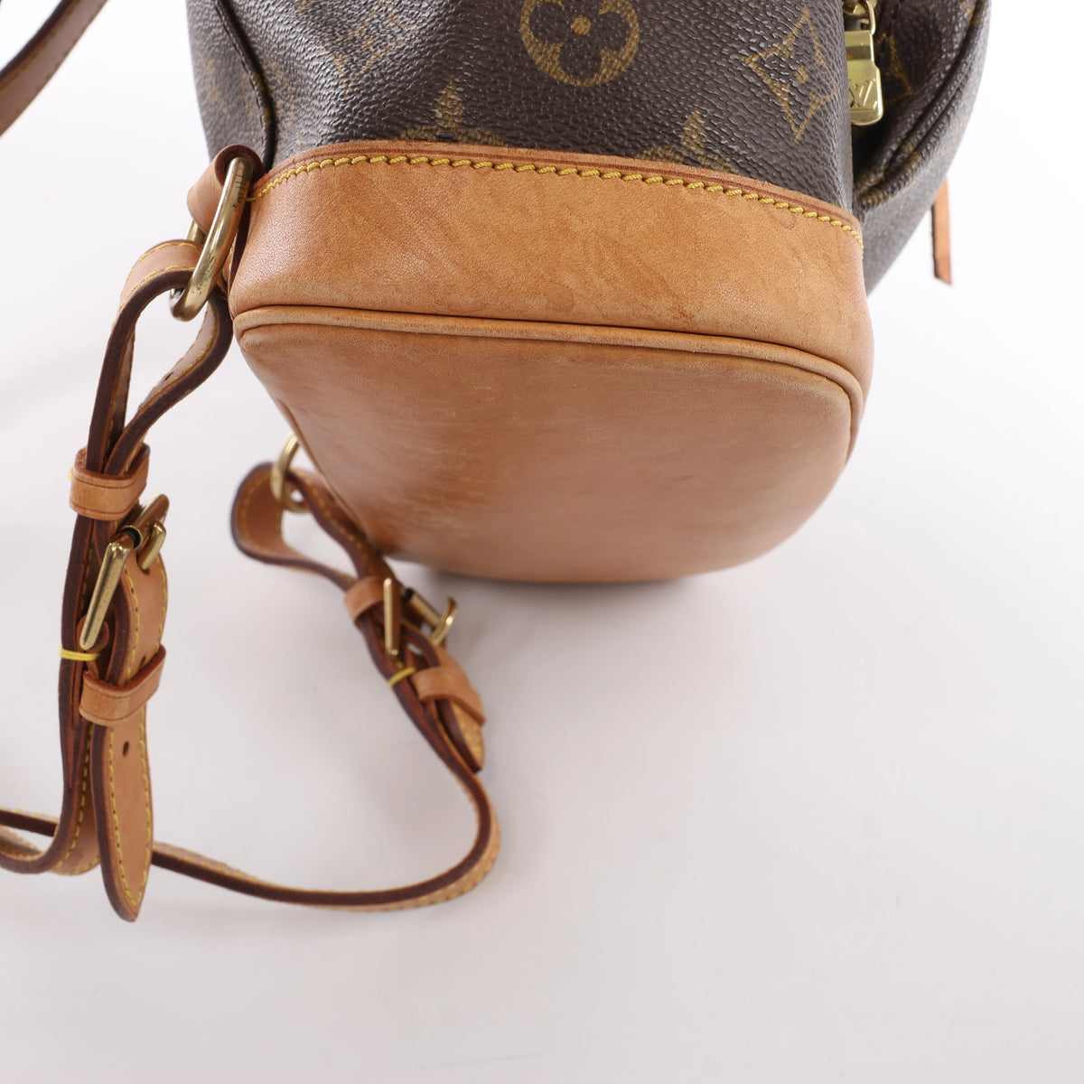 Louis Vuitton Montsouris MM Monogram Backpack in Brown M51136