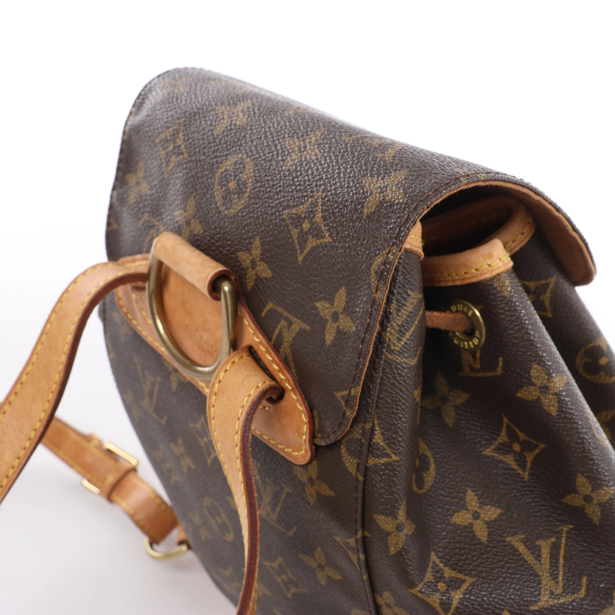 Louis Vuitton Montsouris MM Monogram Backpack in Brown M51136