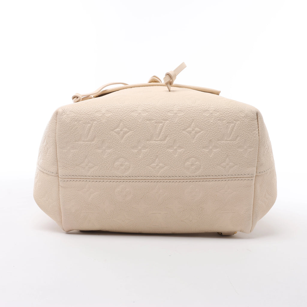 Mochila vintage de lona Louis Vuitton Montsouris MM Monogram en marrón M51136