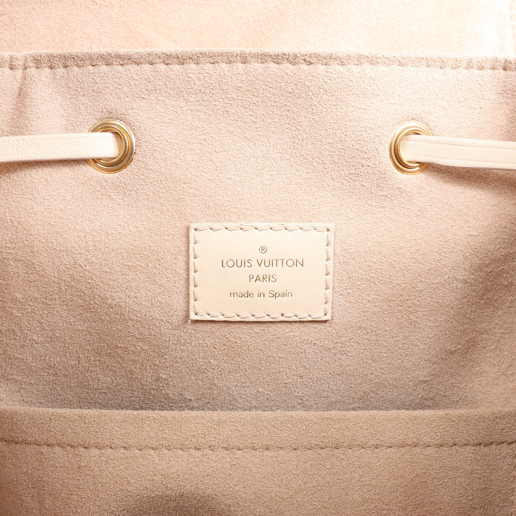 Mochila vintage de lona Louis Vuitton Montsouris MM Monogram en marrón M51136