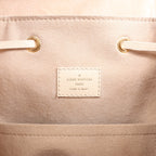 Mochila vintage de lona Louis Vuitton Montsouris MM Monogram en marrón M51136