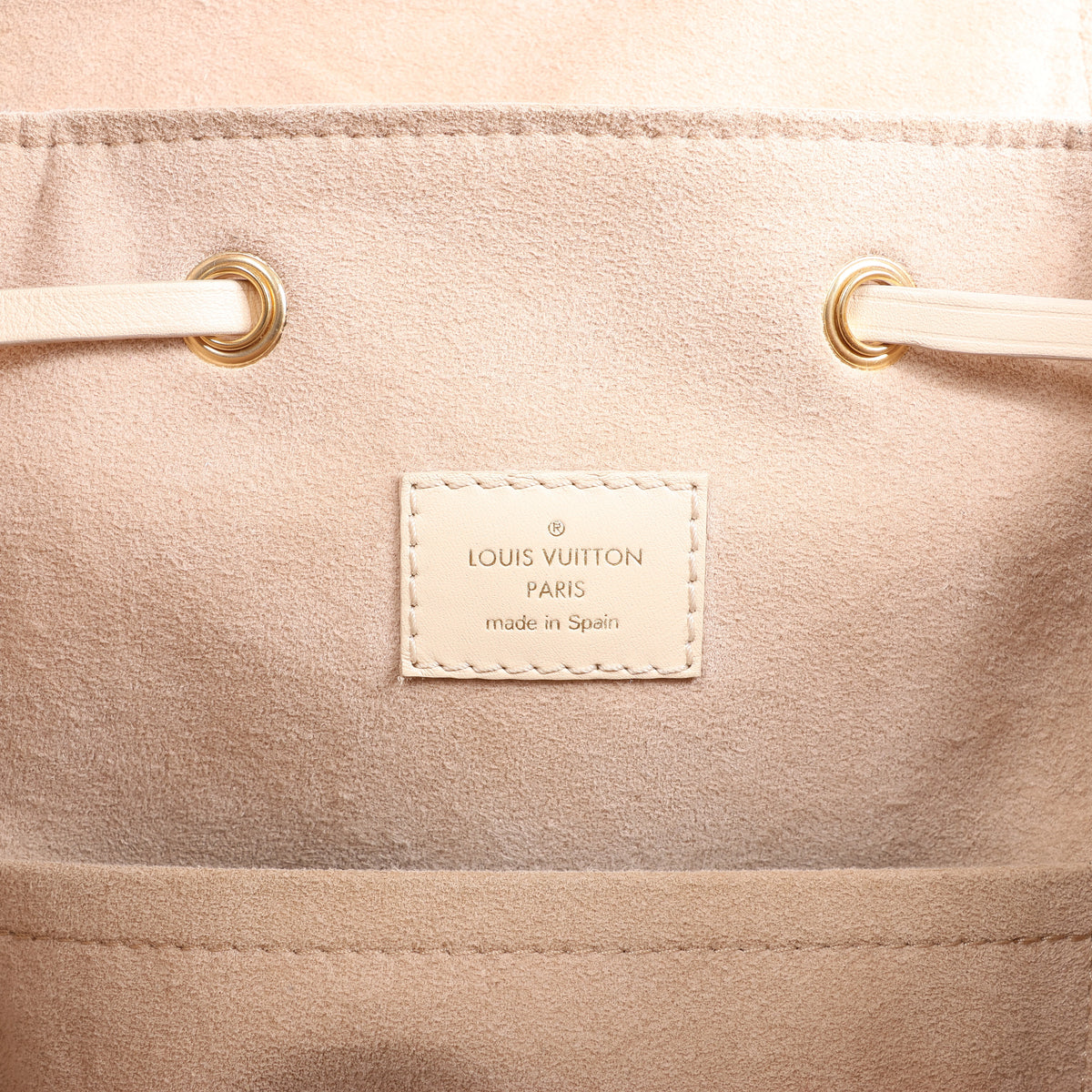 Mochila vintage de lona Louis Vuitton Montsouris MM Monogram en marrón M51136