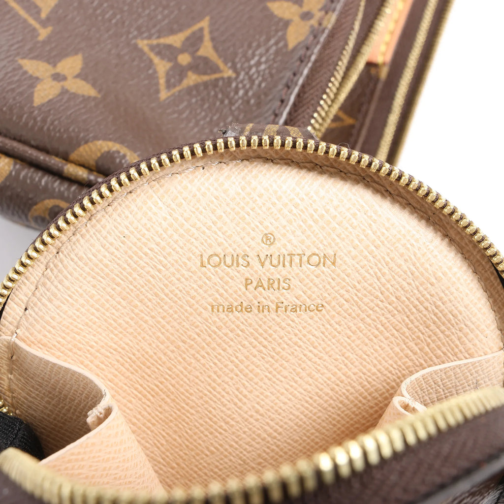 Louis Vuitton Multi Pochette Accessoires Monogram Canvas Handbag in Brown