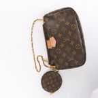 Louis Vuitton Multi Pochette Accessoires Monogram Canvas Handbag in Brown