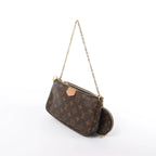 Louis Vuitton Multi Pochette Accessoires Monogram Canvas Handbag in Brown