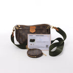 Louis Vuitton Multi Pochette Accessoires Monogram Crossbody Bag in Brown M44813