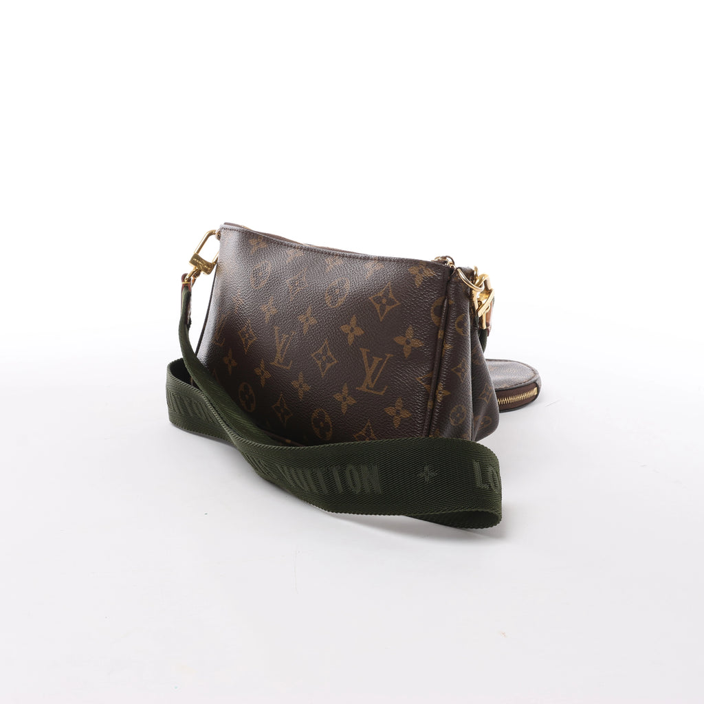 Louis Vuitton Multi Pochette Accessoires Monogram Crossbody Bag in Brown M44813