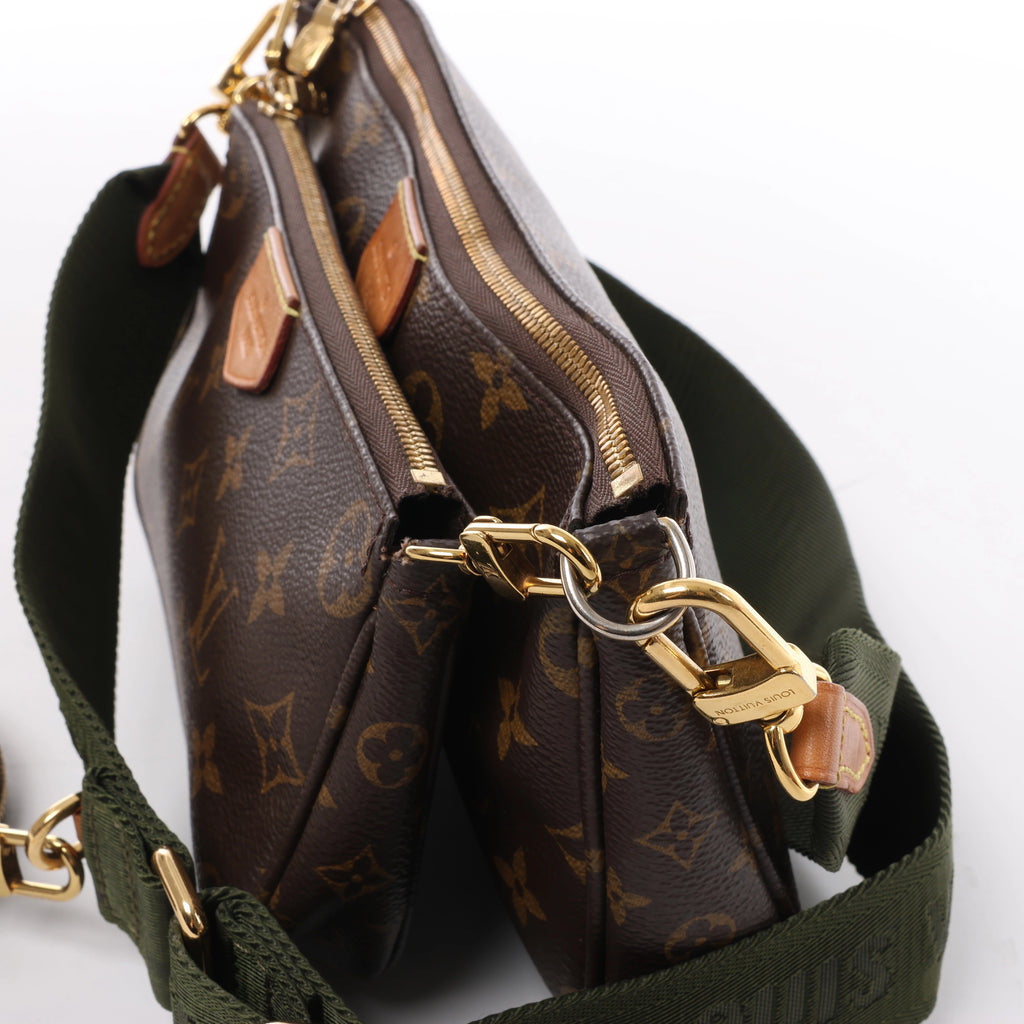Louis Vuitton Multi Pochette Accessoires Monogram Crossbody Bag in Brown M44813