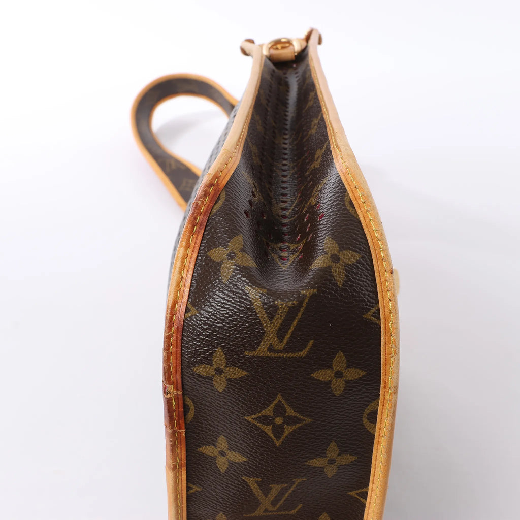 Louis Vuitton Musette Monogtam Perfo Soulder Bag in Brown x Pink M95172