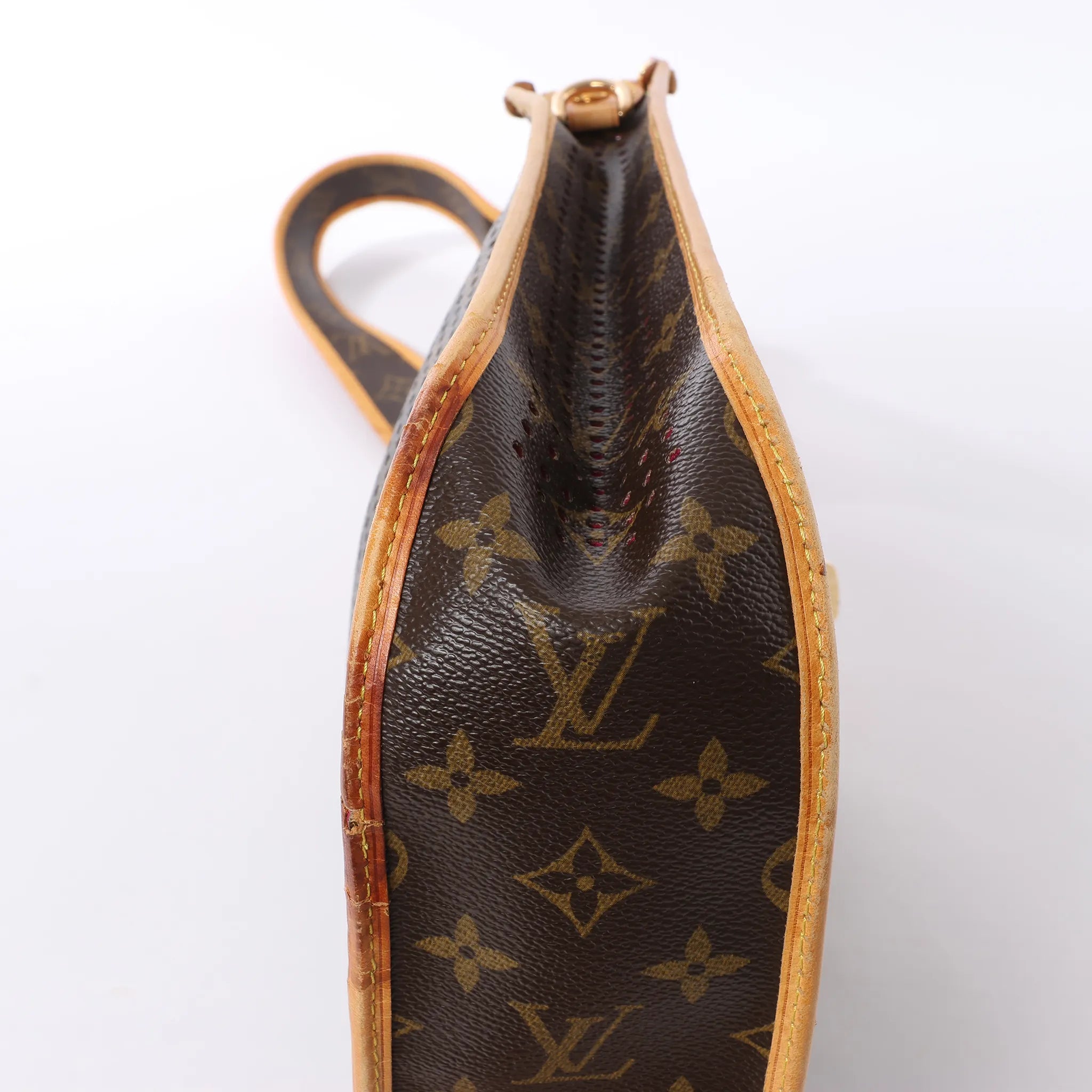 Louis Vuitton Musette Monogtam Perfo Soulder Bag in Brown x Pink M95172