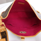 Louis Vuitton Musette Monogtam Perfo Soulder Bag in Brown x Pink M95172