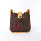 Louis Vuitton Musette Monogtam Perfo Soulder Bag in Brown x Pink M95172