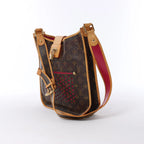 Louis Vuitton Musette Monogtam Perfo Soulder Bag in Brown x Pink M95172