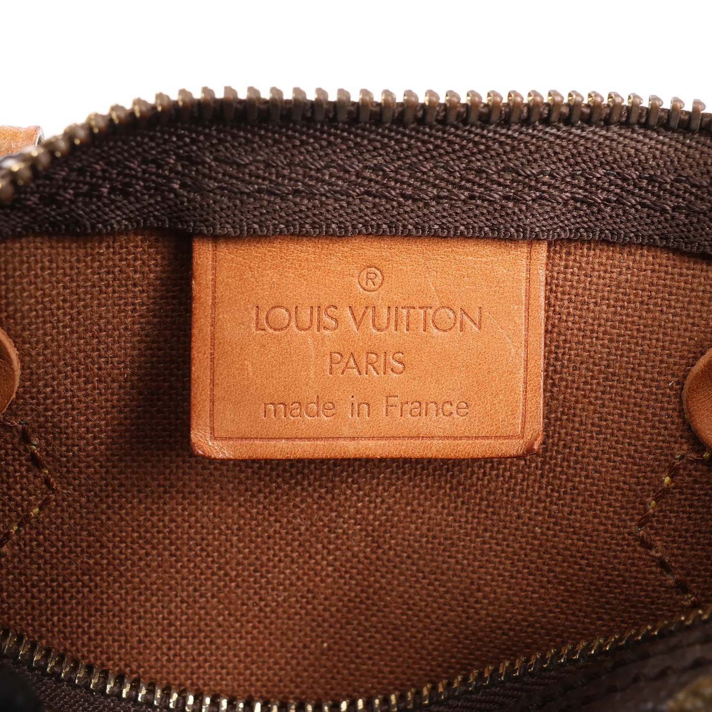 Louis Vuitton Speedy Nano Monogram 2Way Handbag in Brown M61252