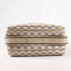 Louis Vuitton Damier Azur Naviglio Shoulder Bag in Beige N51189